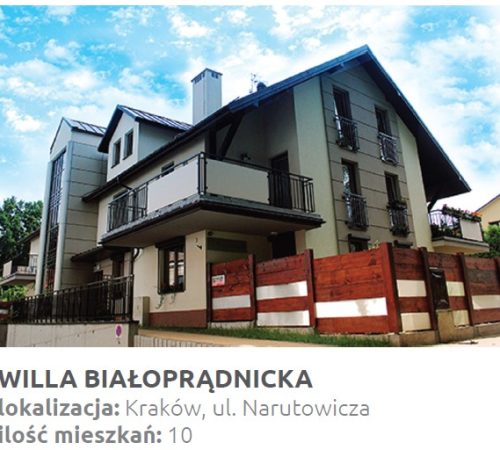 Willa Białoprądnicka, Narutowicza, Kraków
